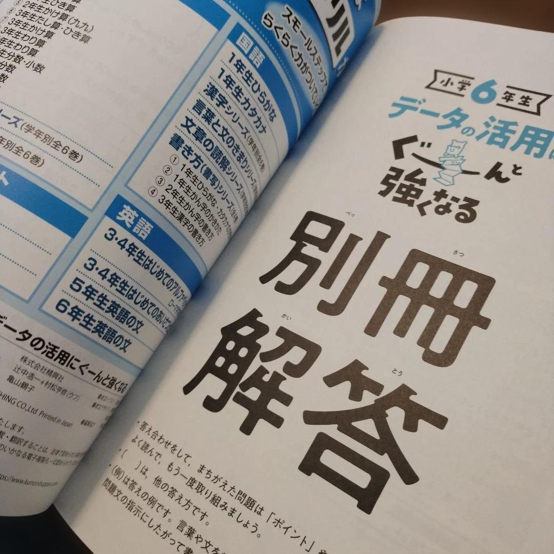 小学6年生 データの活用にぐーんと強くなる、小6国語をひとつひとつわかりやすく