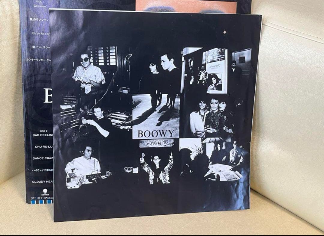 BOOWY レコードLP 3枚おまとめ　ジャストアヒーロー、インスタントラブ、他
