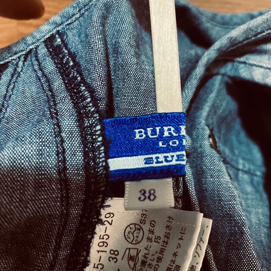 Burberry London ダンガリーキャミワンピース