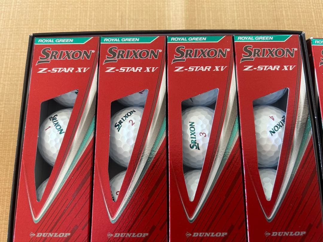 Srixon Z-STAR XV ゴルフボール ロイヤルグリーン18個