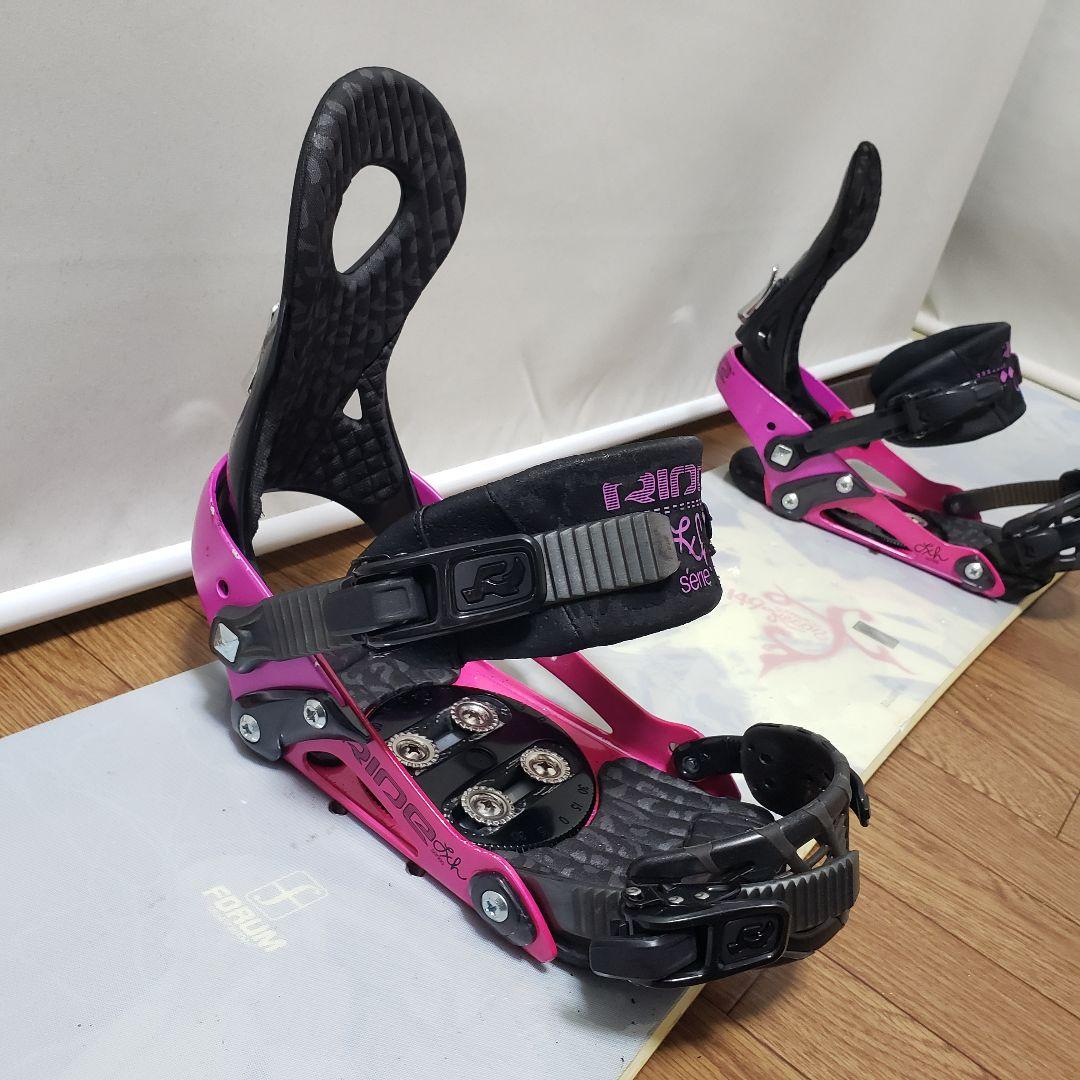 FORUM RIDE 149cm レディースボードセット