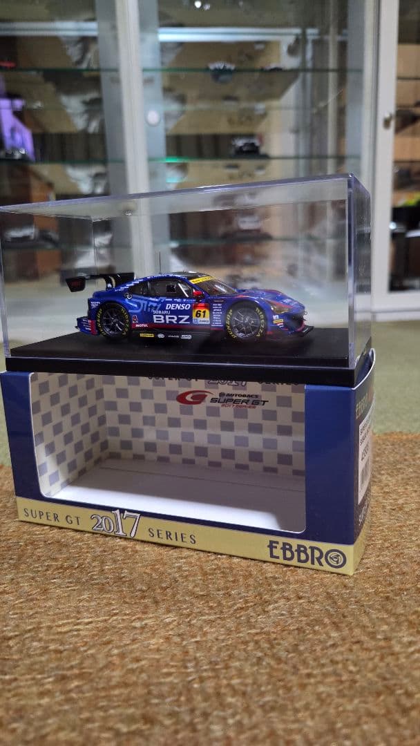 1/43 エブロ スバル BRZ R&D Sport GT300 2017