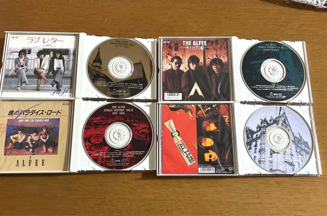 【THE ALFEE】 レアアルバム6枚 DISC11枚セット 豪華