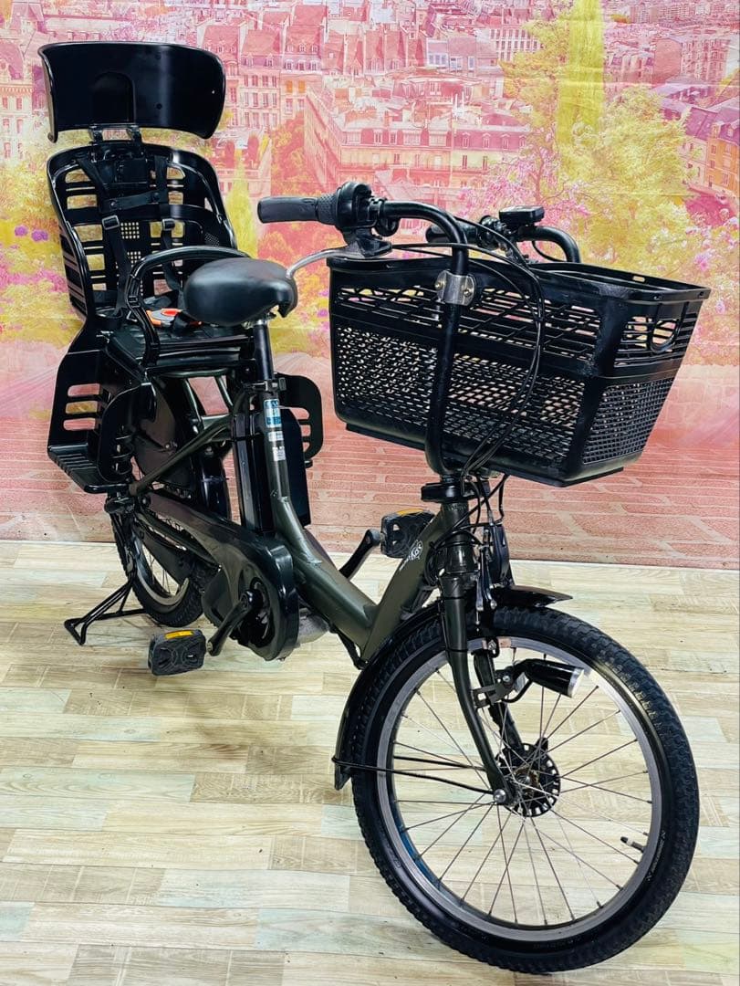 ZK3677 電動自転車 ヤマハ パスキス 子供乗せ 20インチ 送料無料
