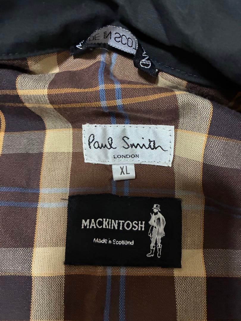 コ*シ様 ★PaulSmithMACKINTOSHジャケットチェックメンズXLサ