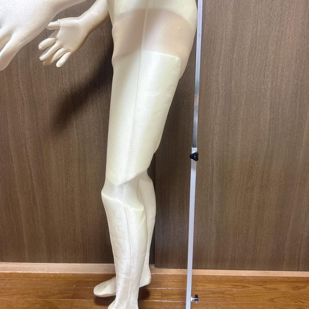 【手渡し／5,000円引】180cm フレキシブルマネキン 男性　土台付き