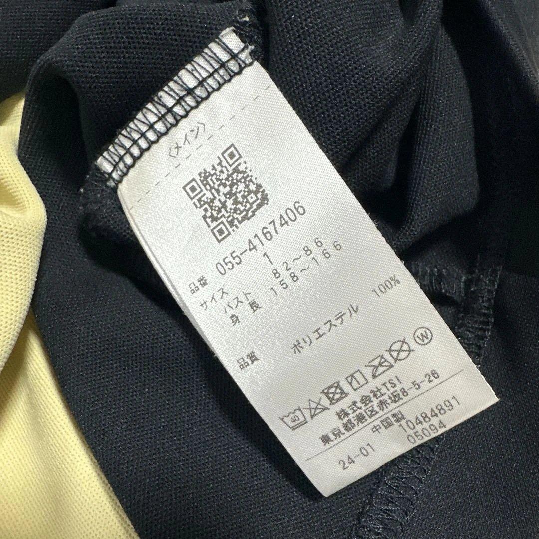 パーリーゲイツ　半袖モックネックシャツ　サイズM