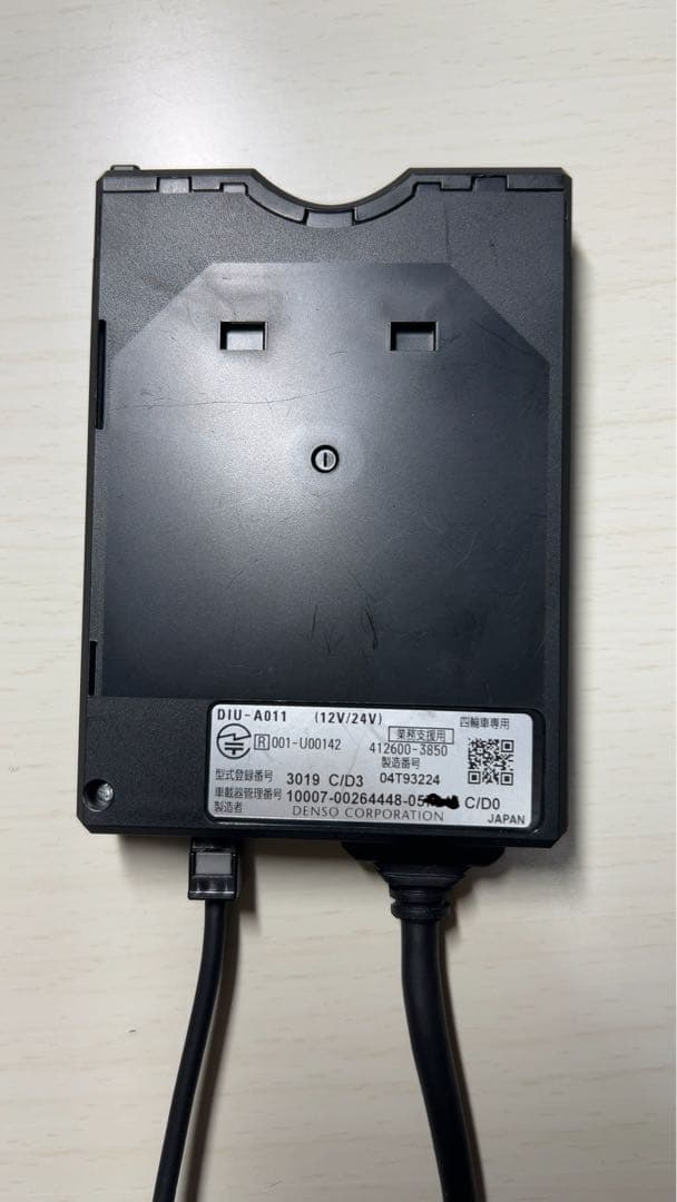 DENSO ETC2.0 DIU-A011 発話型（取付要領書・取説付）①
