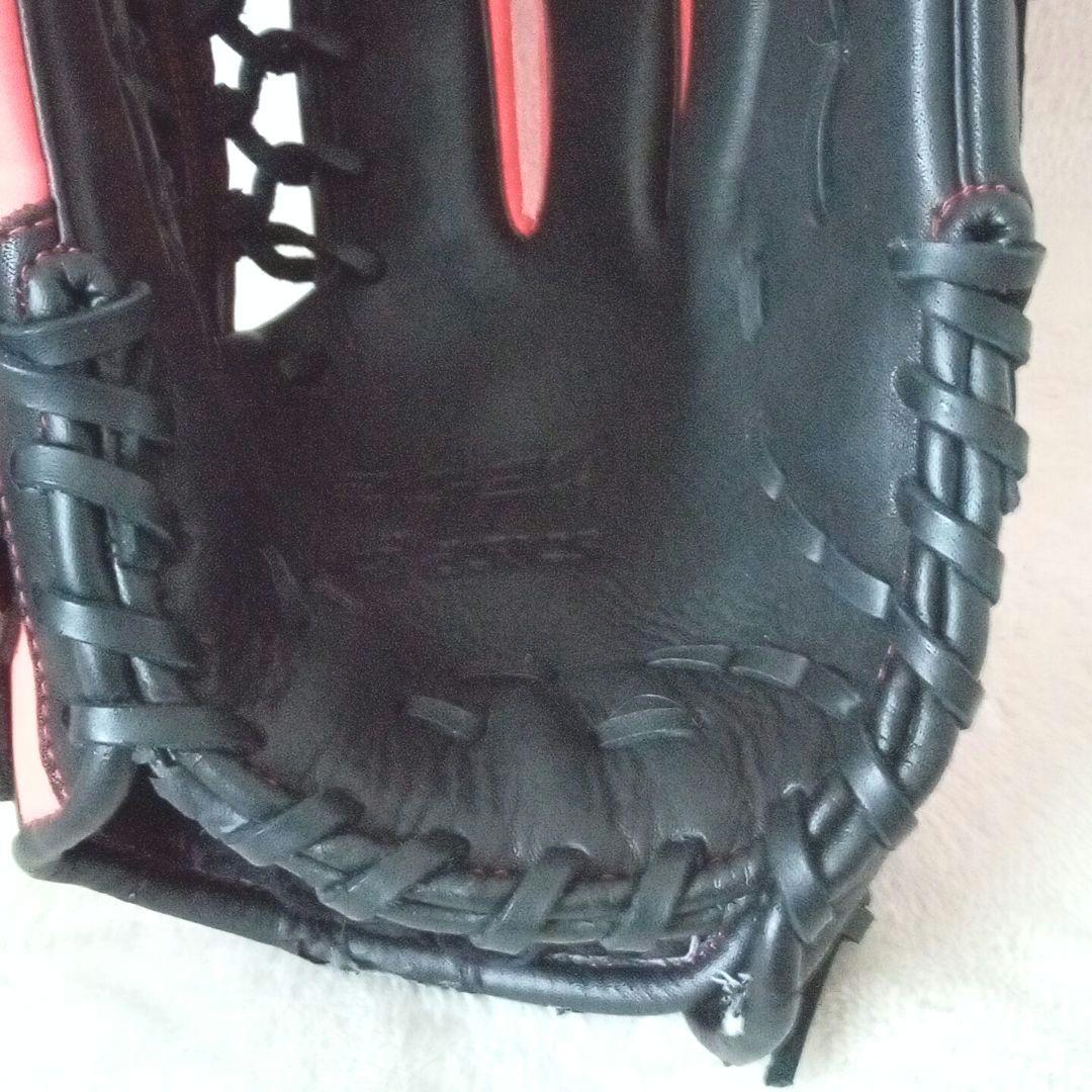 美品 アシックス 軟式グラブ 外野手用 COLOR GLOVE 3121A630