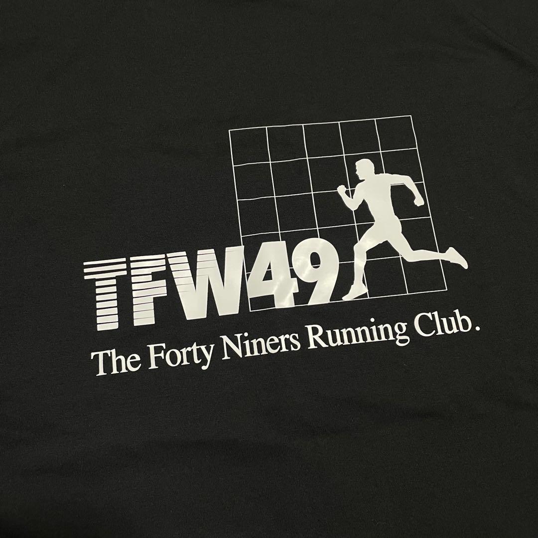 定価2.3万　未使用　TFW49 Tシャツ　ブラック　L ゴルフ　ランニング