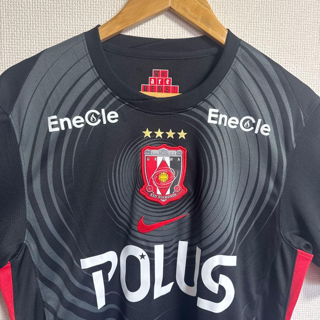 【未使用】nike 浦和レッズ　2025 3rd ユニフォーム　黒　mサイズ