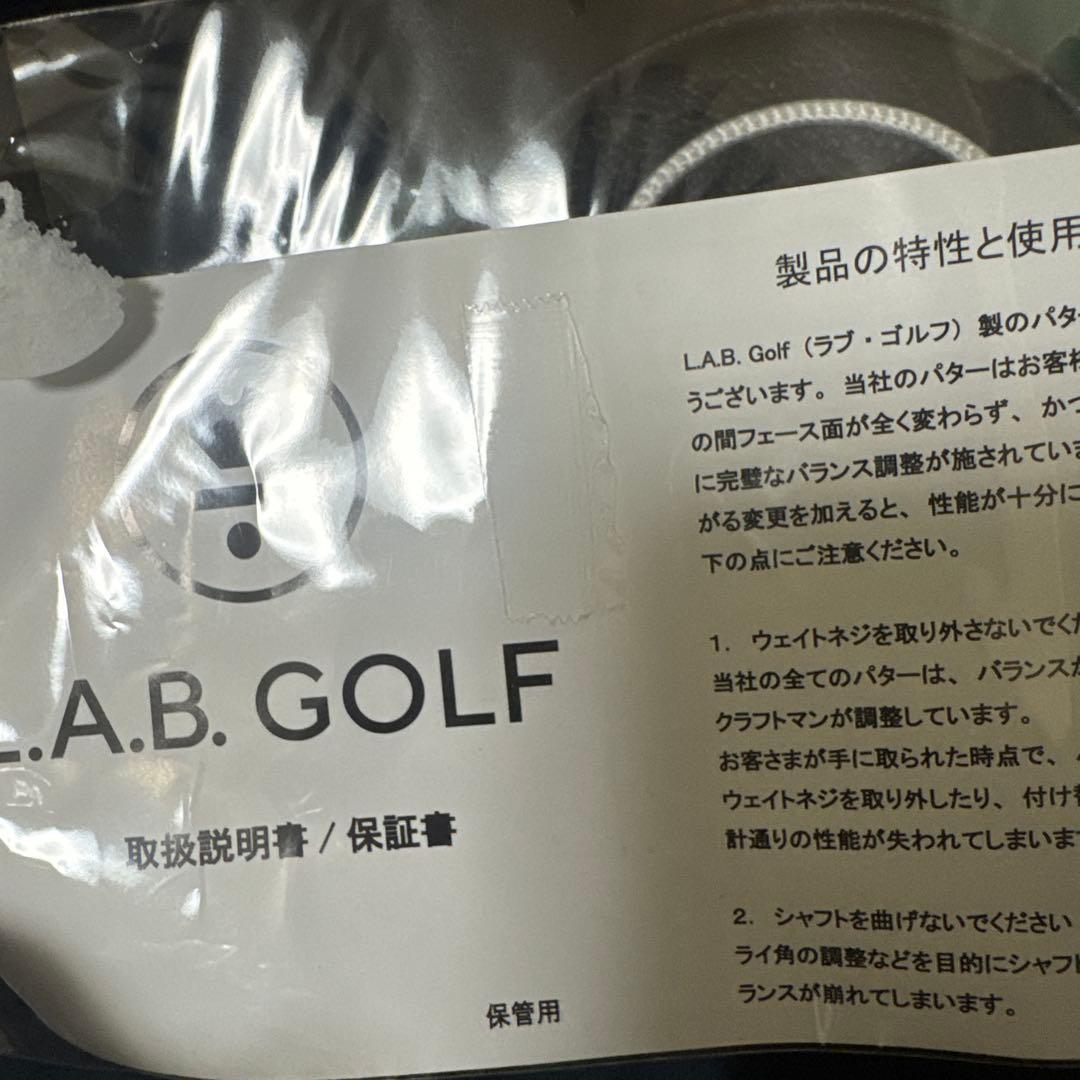 最終価格 L.A.B. GOLF （ラブ・ゴルフ） OZ.1i 33インチ