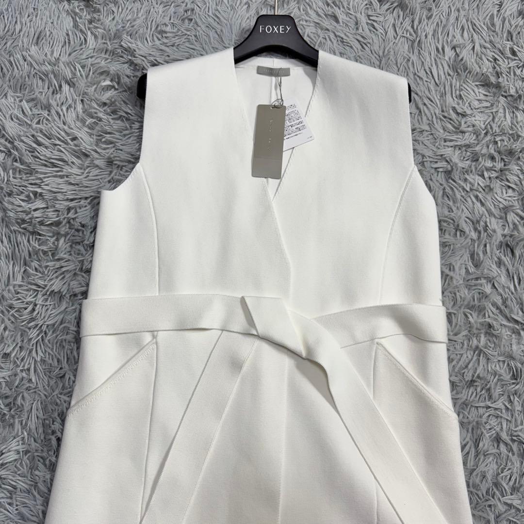 新品✨24SS セオリー GRACIE FULTON コットンジレ ベルト 白