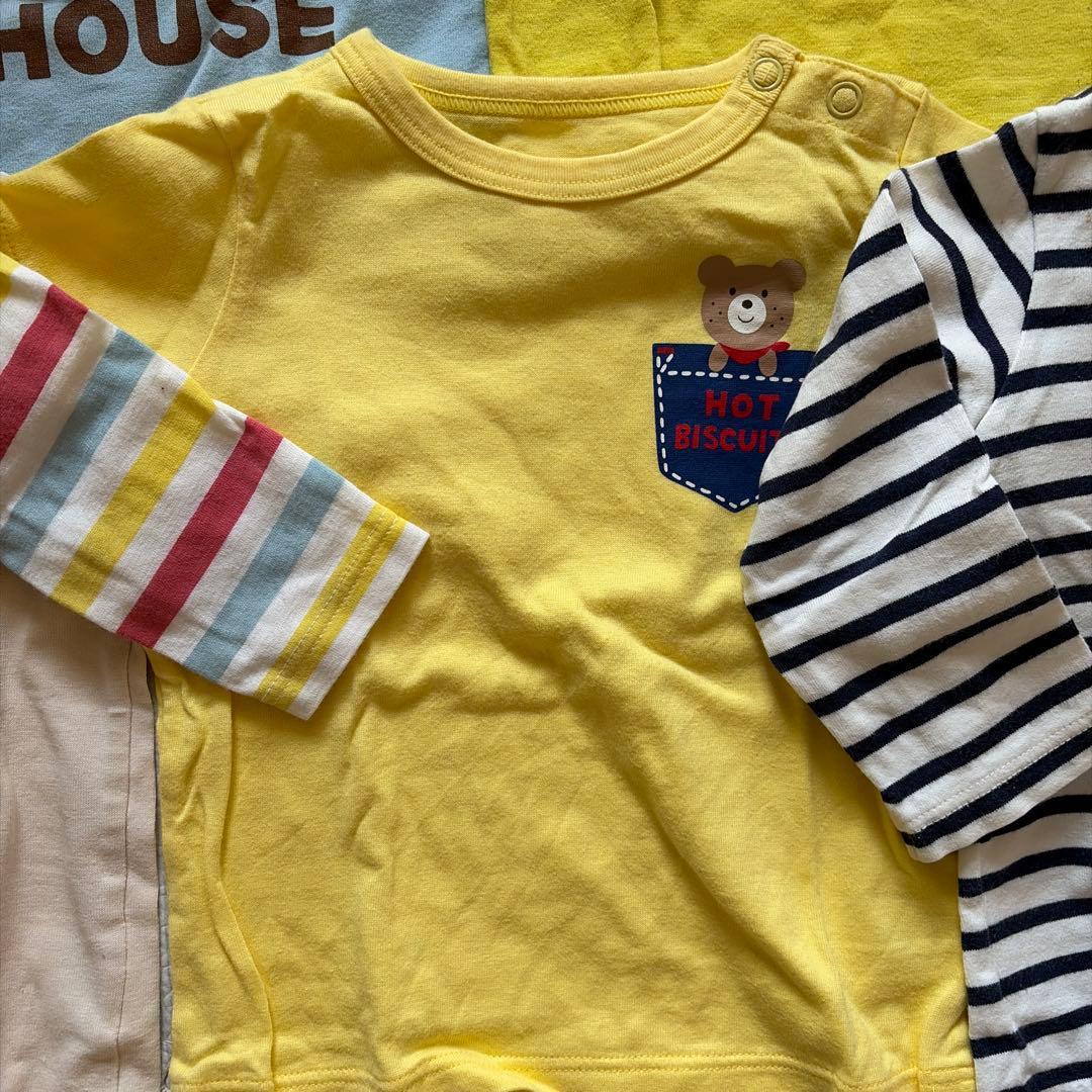 Miki House ホットビスケッツ長袖Tシャツ ７枚セットまとめ売り保育園