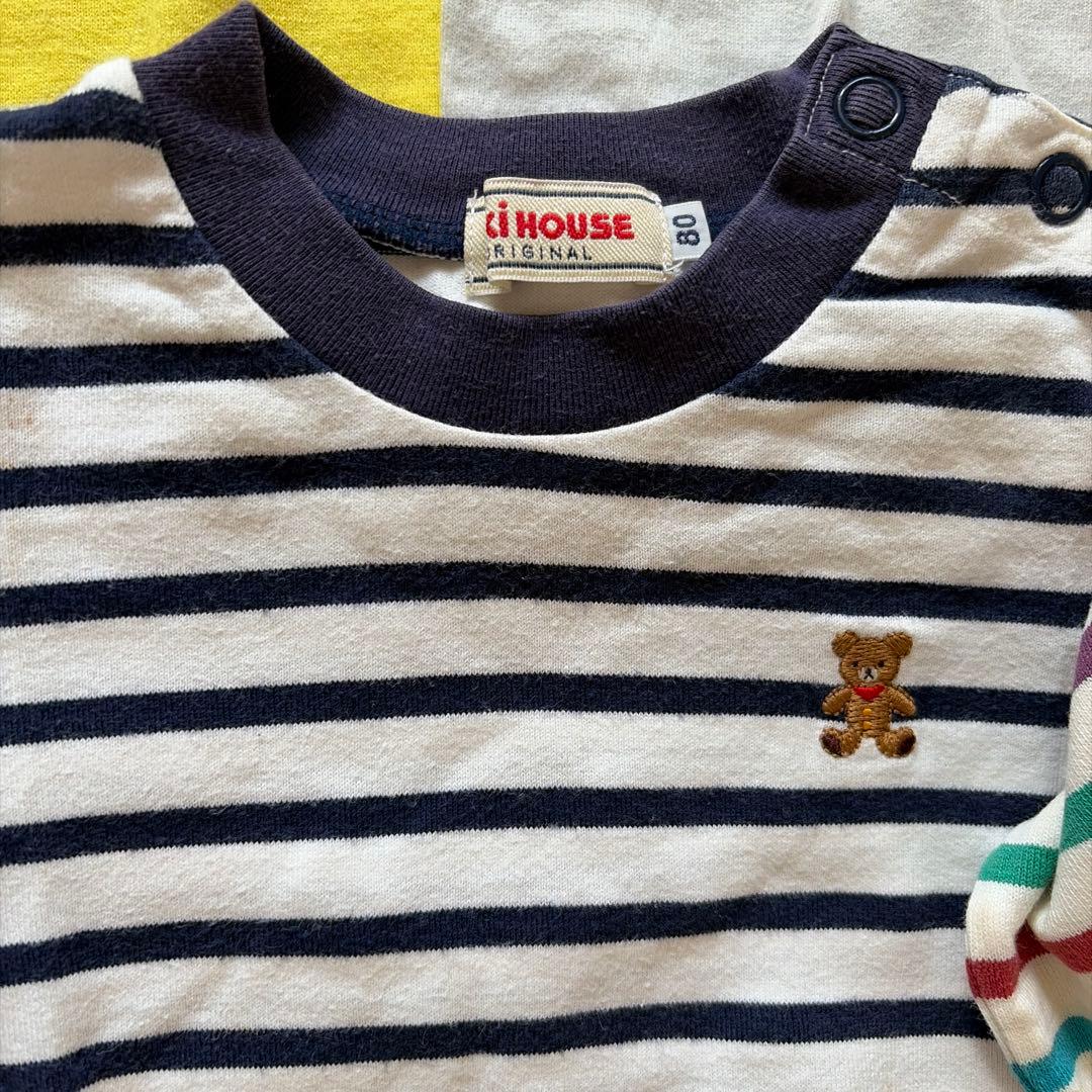 Miki House ホットビスケッツ長袖Tシャツ ７枚セットまとめ売り保育園