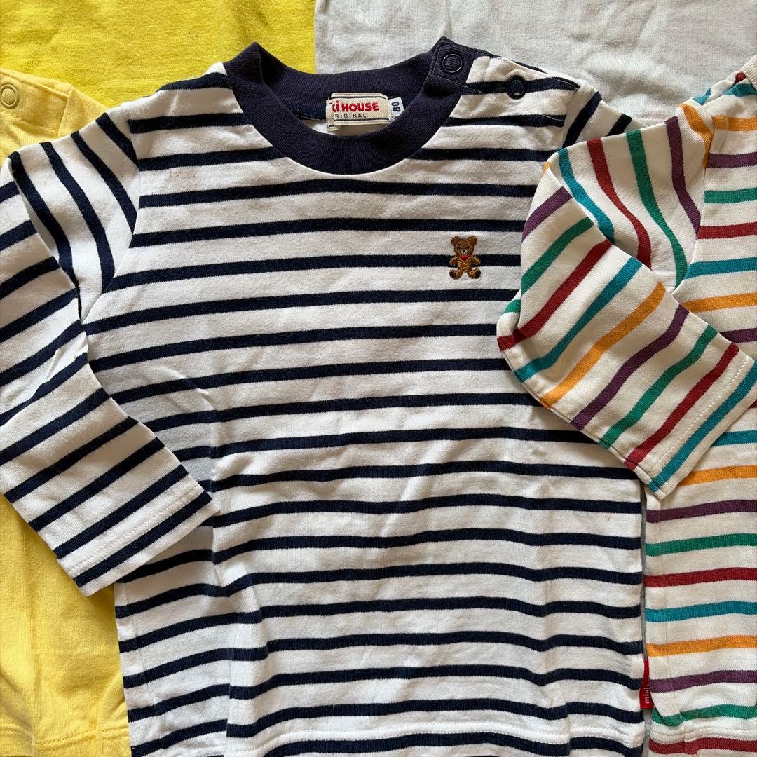 Miki House ホットビスケッツ長袖Tシャツ ７枚セットまとめ売り保育園