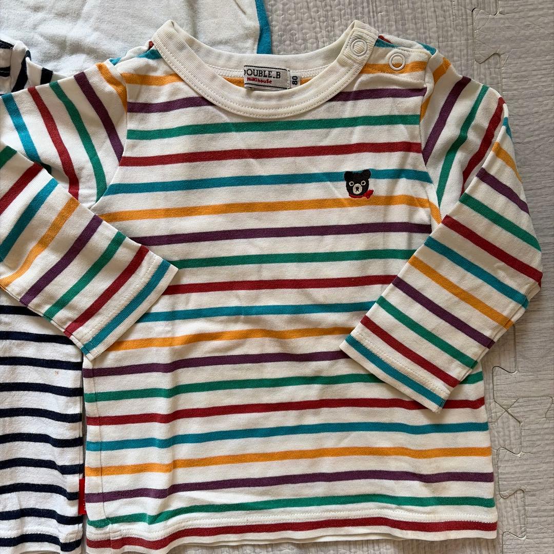Miki House ホットビスケッツ長袖Tシャツ ７枚セットまとめ売り保育園