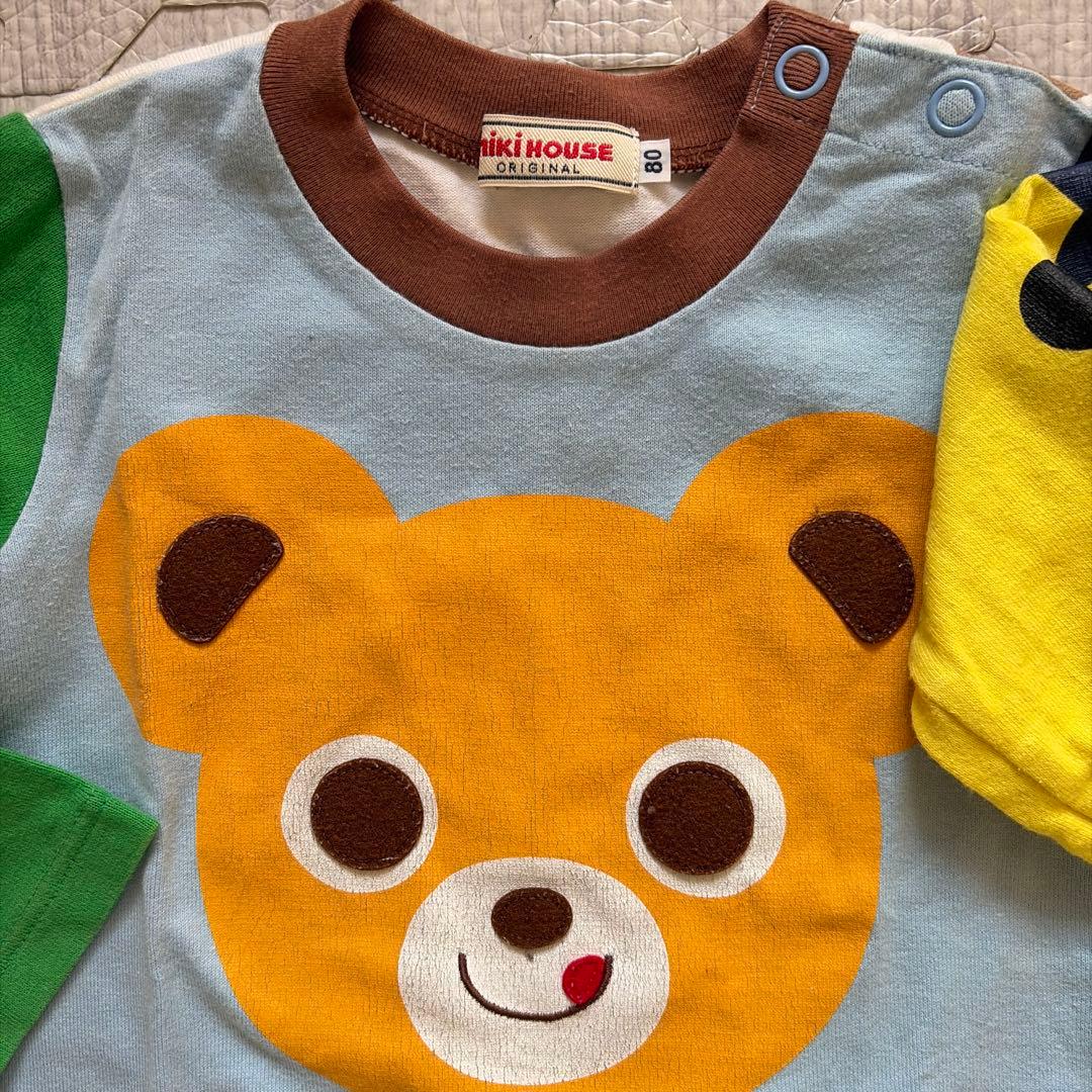 Miki House ホットビスケッツ長袖Tシャツ ７枚セットまとめ売り保育園