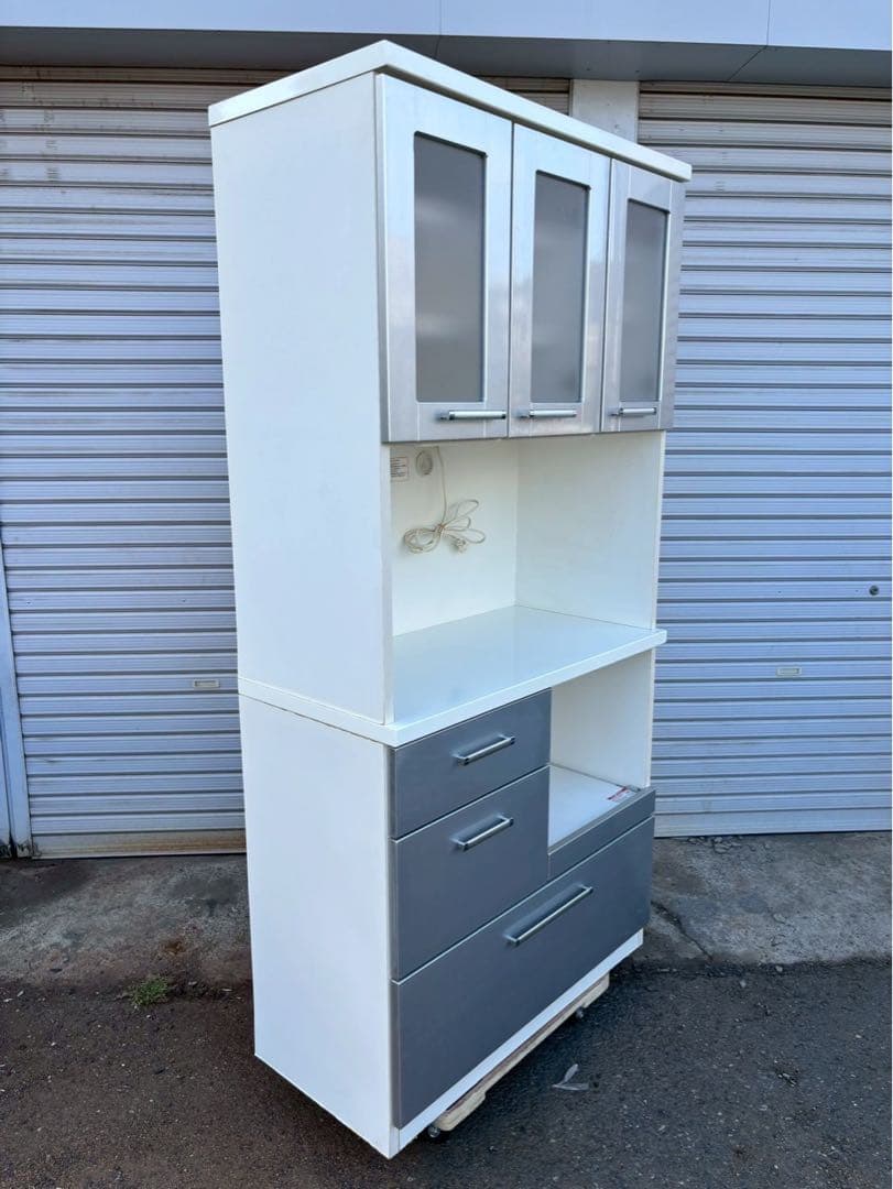 食器棚 キッチンボード メーカー不明 H180 W98 D42