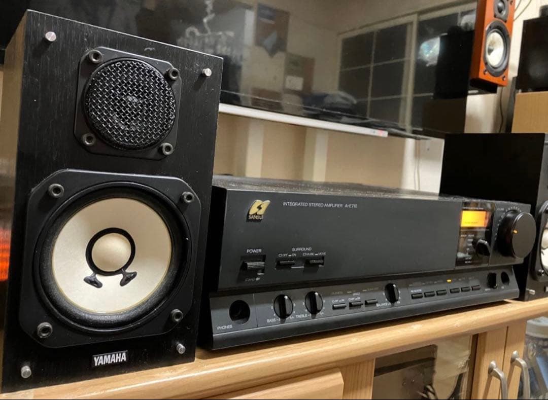 SANSUI・ A- E710プリメインアンプ／NS-10MMスピーカーセット