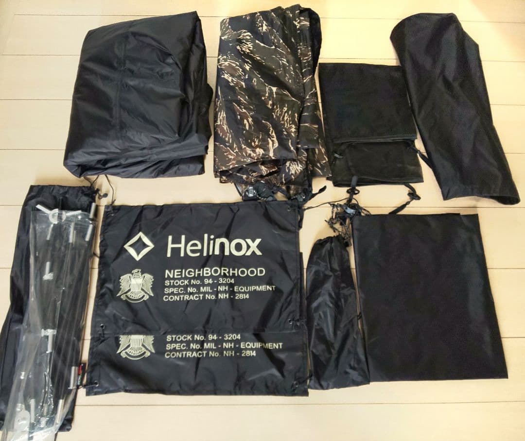 z*o様 Helinox × NEIGHBORHOOD E-BASE タイガーカ