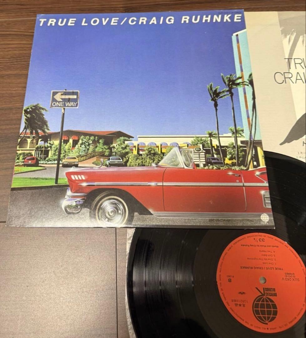 CRAIG RUHNKE TRUE LOVE レコード LP盤
