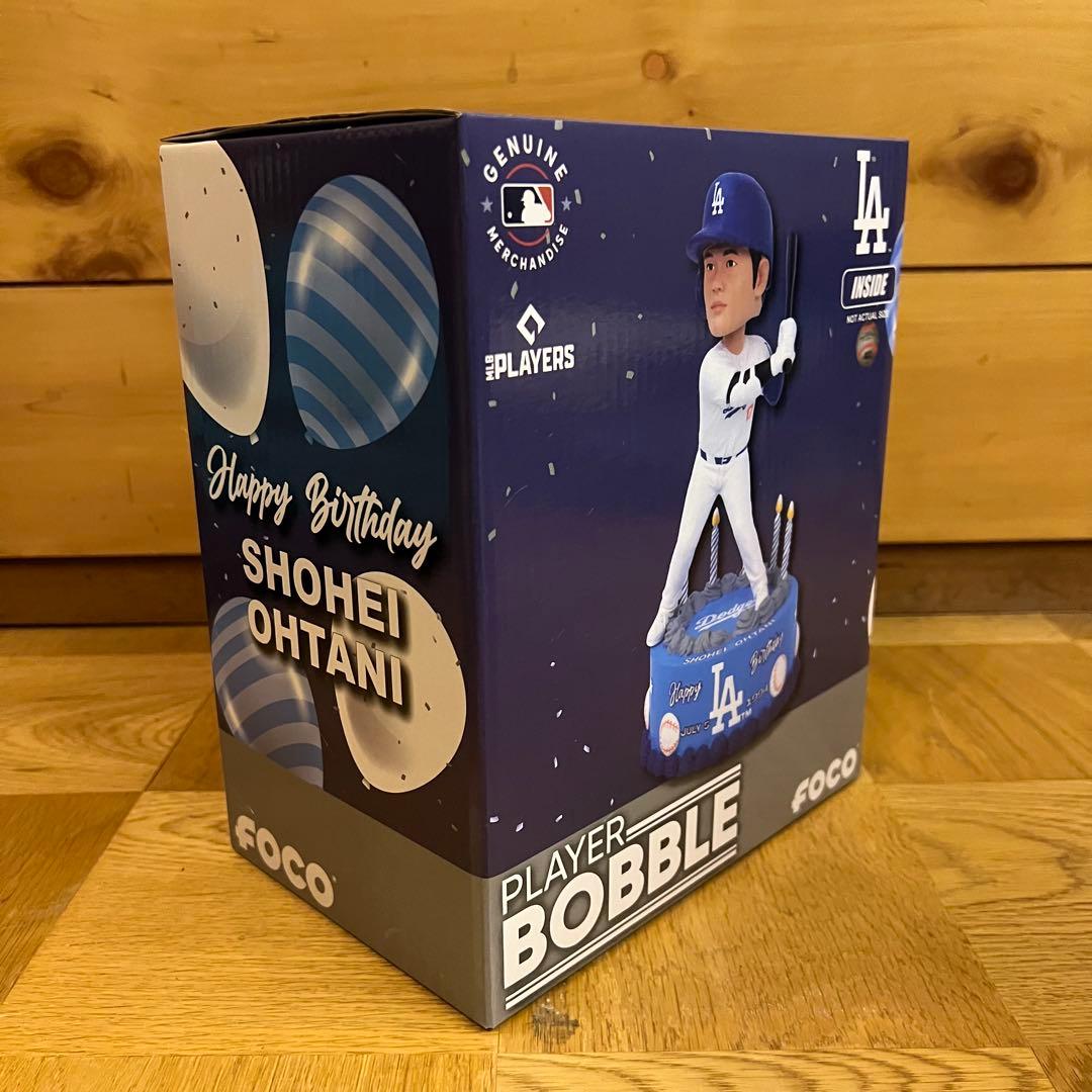 【世界300個限定】大谷翔平 バースデーケーキ ボブルヘッド 誕生日 ドジャース