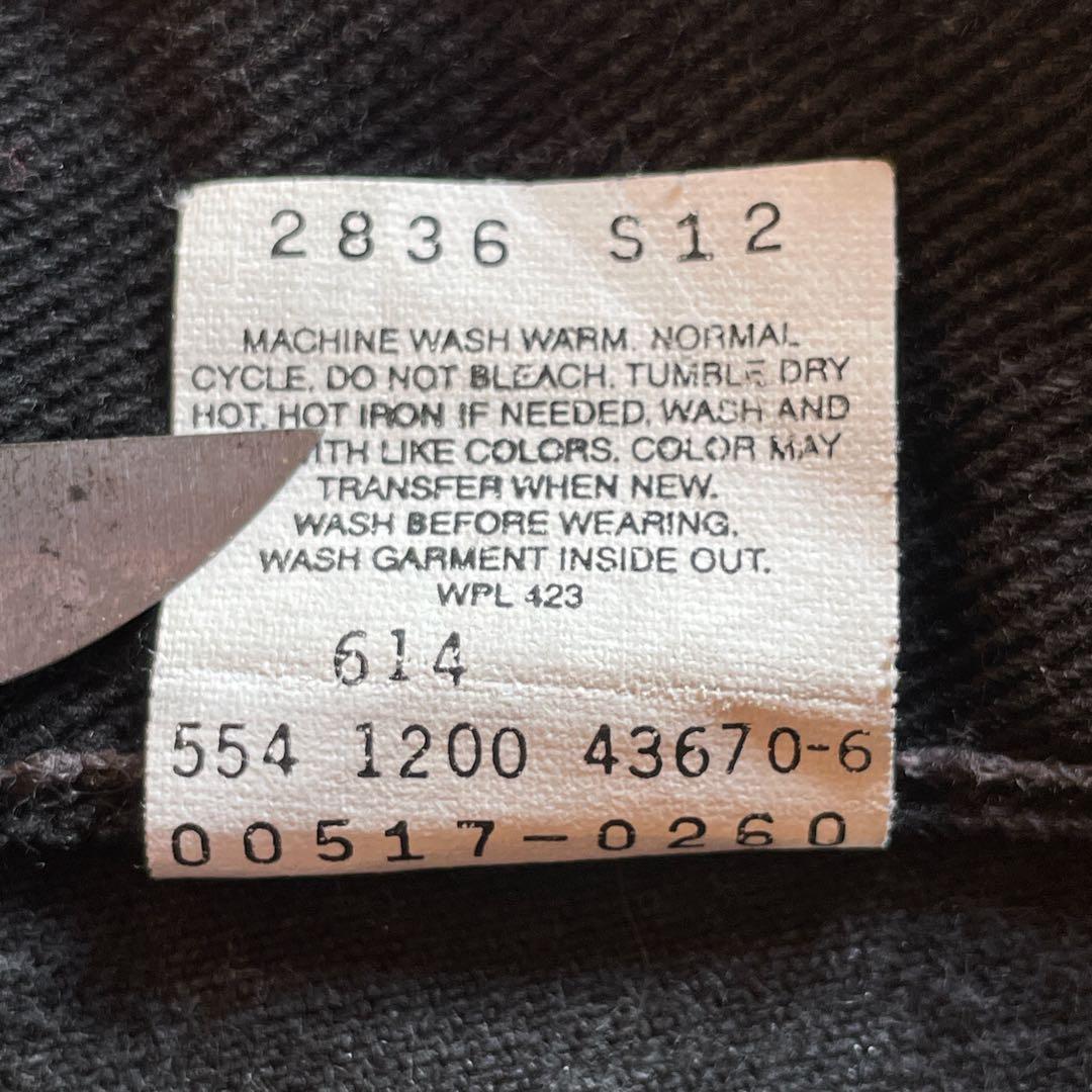 Levi's 517 ブラック アメリカ製 リーバイス