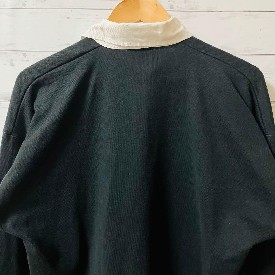 【希少品】カンタベリー オールバックス 90年代 ラガーシャツ Lサイズ