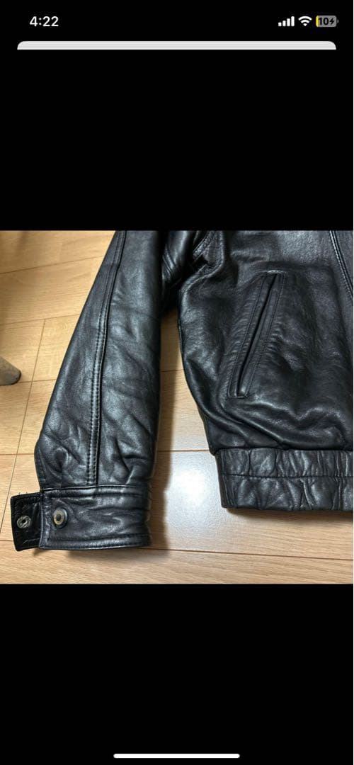 Pierre Cardin 本革A-2 レザージャケット