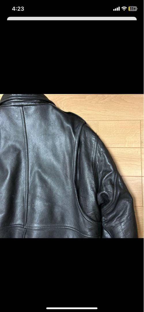 Pierre Cardin 本革A-2 レザージャケット