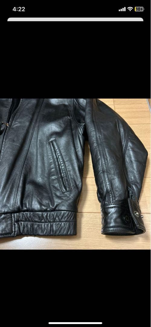 Pierre Cardin 本革A-2 レザージャケット