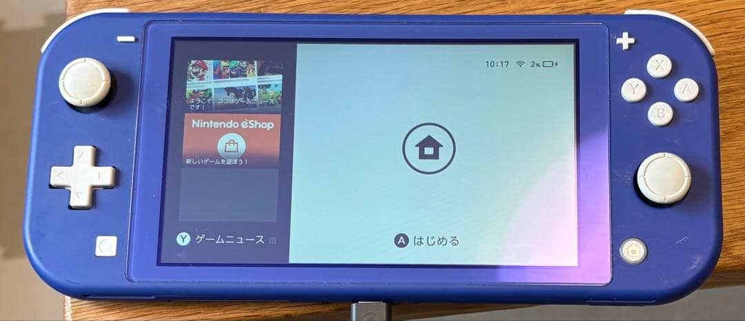 Nintendo Switch Lite ブルー　ジャンク品