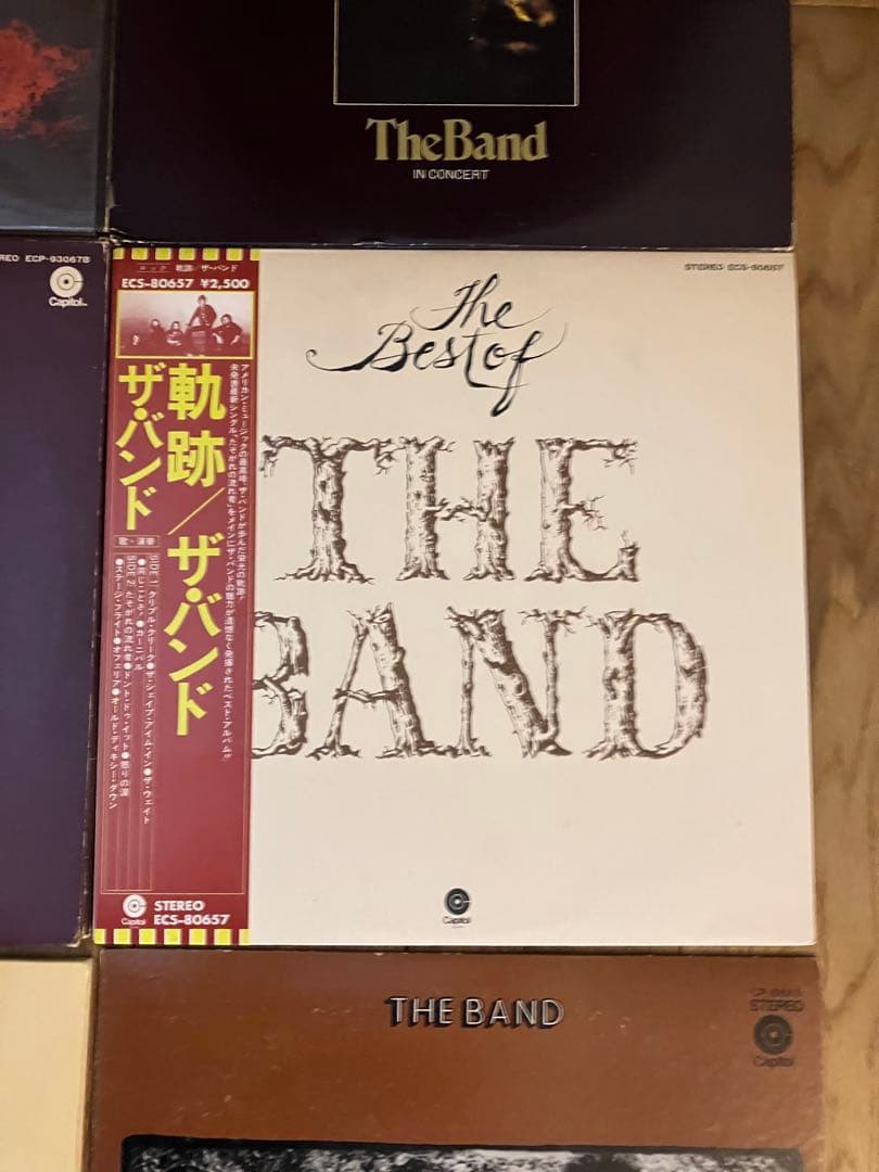 9枚セット　ザ・バンド　THE BAND レコード　見本盤含む