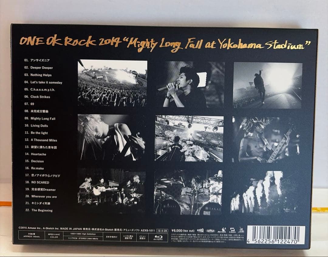 ONE OK ROCK BluRay4枚セット