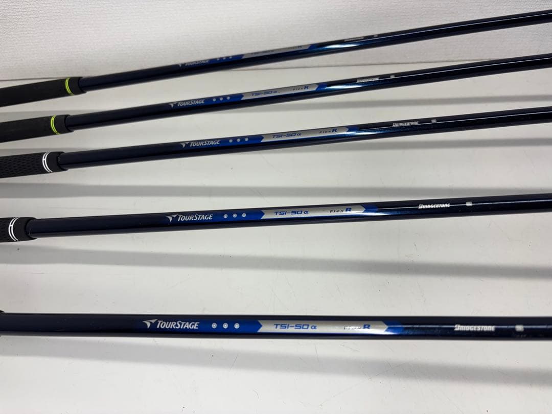 TOURSTAGE ViQ レフティ 左利き アイアン5本セット Flex R