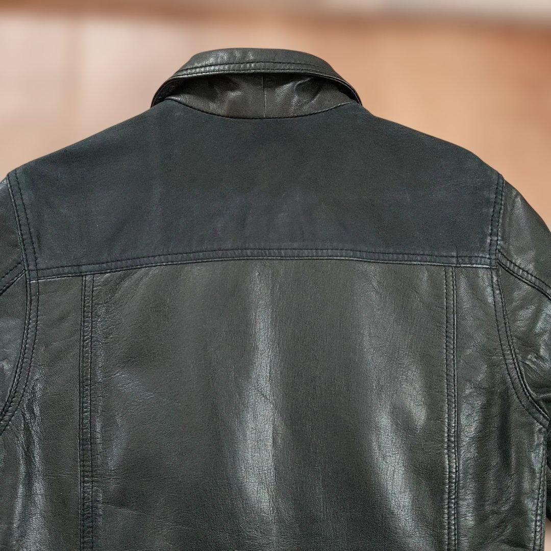 【希少】NudieJeans ヌーディージーンズ レザースエード切替ジャケット