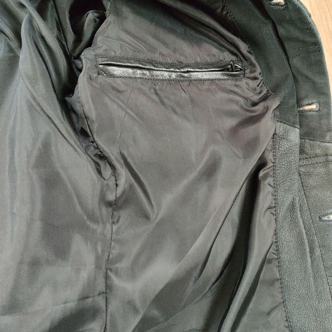 【希少】NudieJeans ヌーディージーンズ レザースエード切替ジャケット