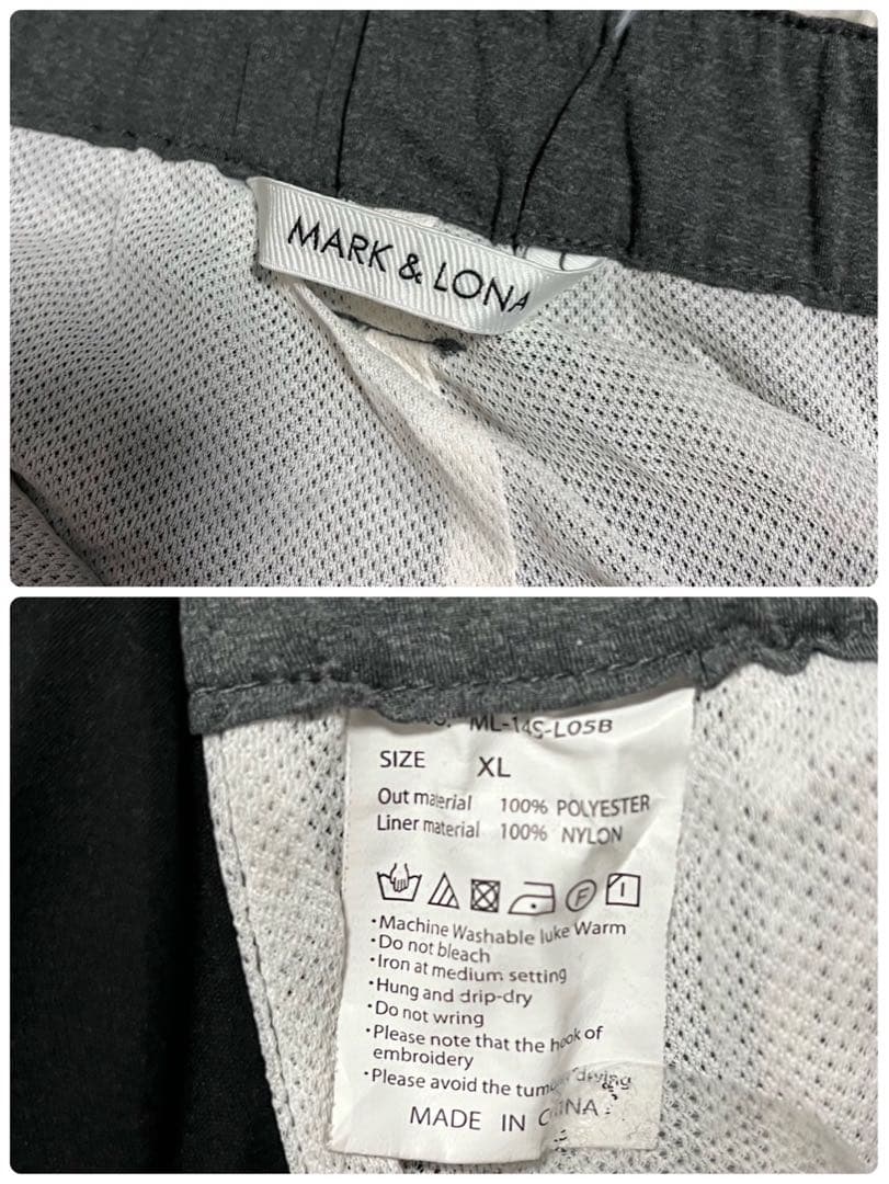MARK&LONA GOLF マークアンドロナ　ストレッチパンツ　ナイロン　XL