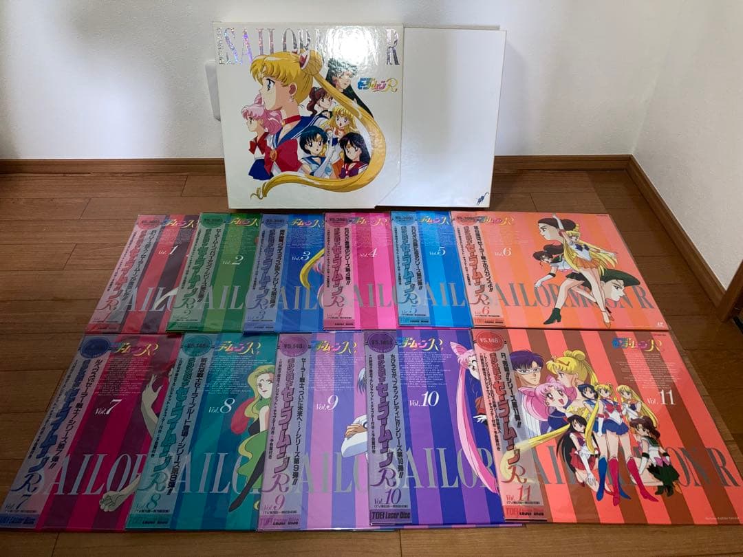 LD　セーラームーン【TV5期分＋劇場版】5BOX　レーザーディスク
