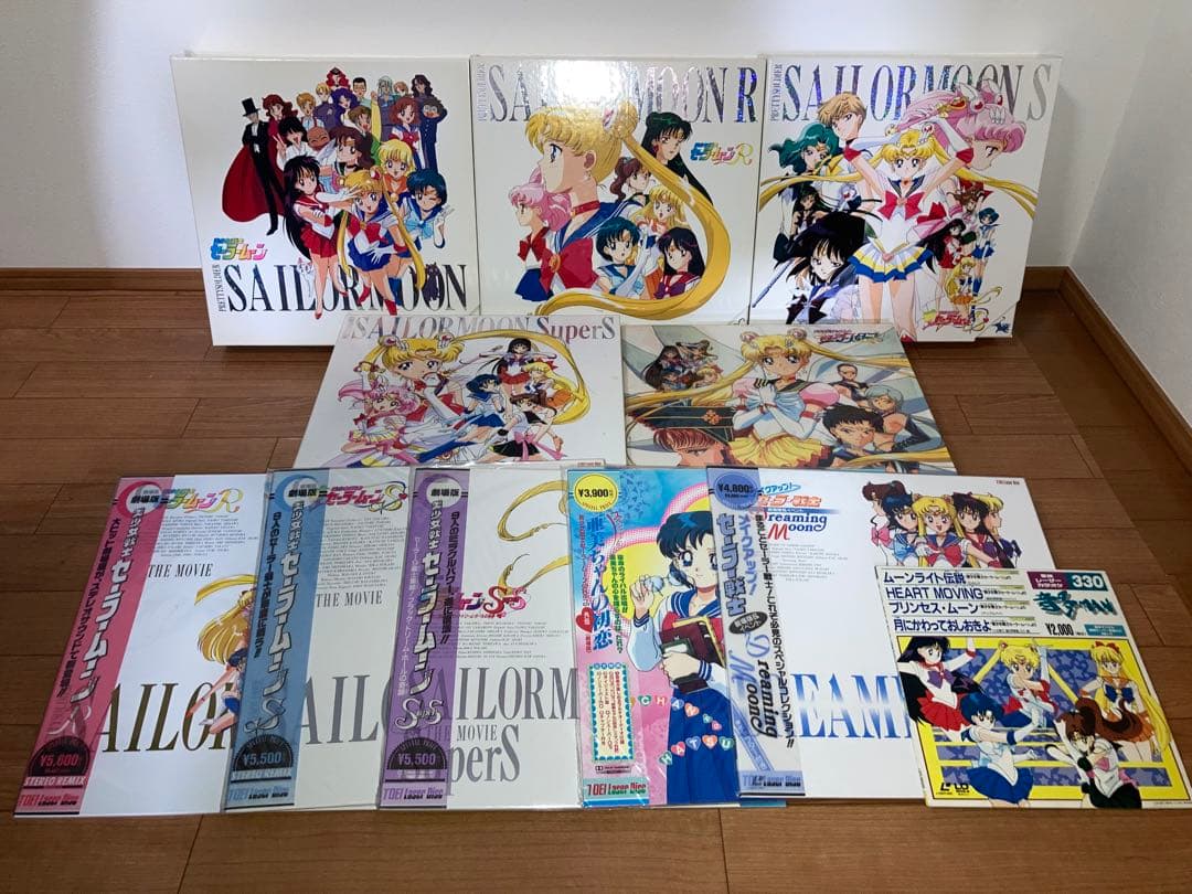 LD　セーラームーン【TV5期分＋劇場版】5BOX　レーザーディスク