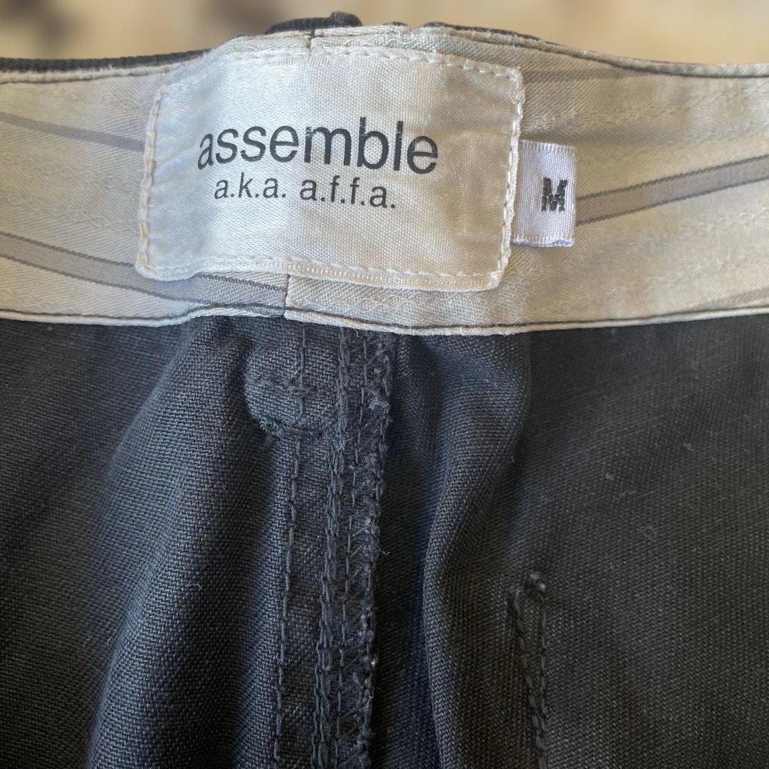 AFFA assemble ボンテージパンツ ブラック Mサイズ