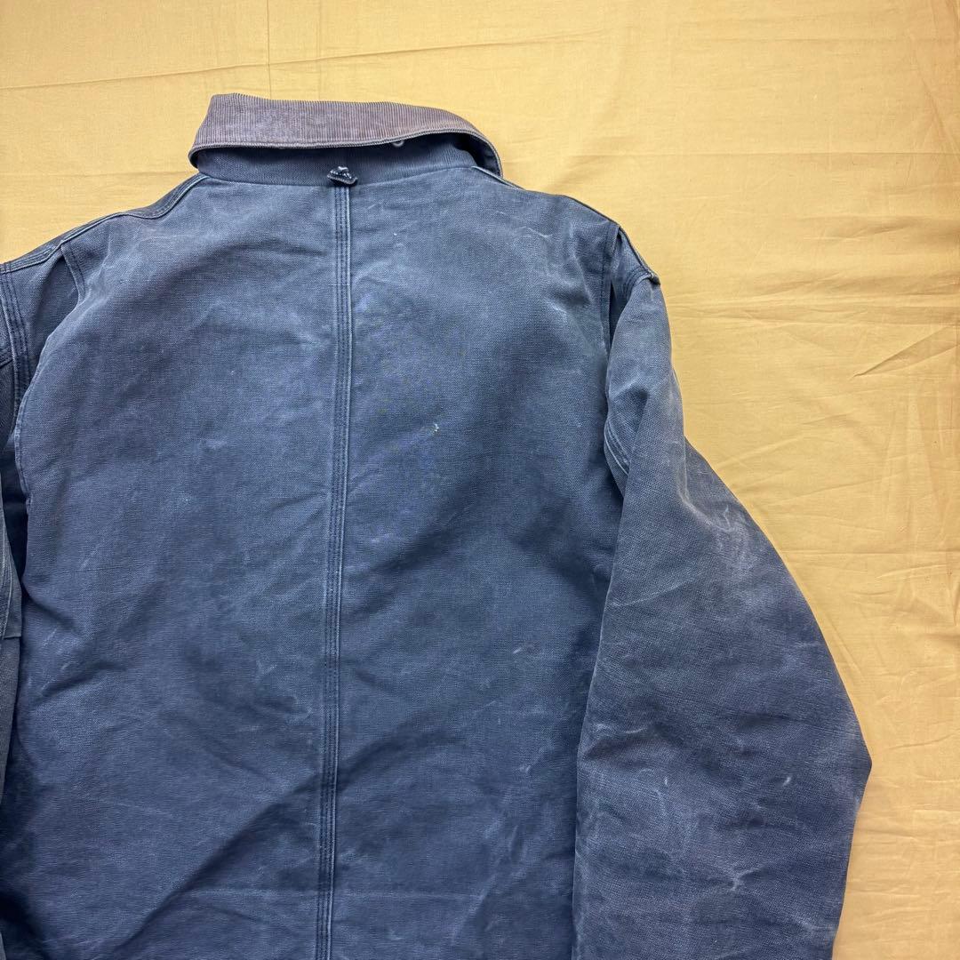 Carhartt USA製　トラディショナルジャケット　ブラック　フェード　ヒゲ