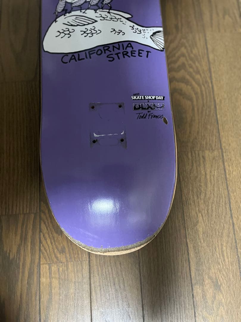 DLX SF california street スケートボード　デッキ