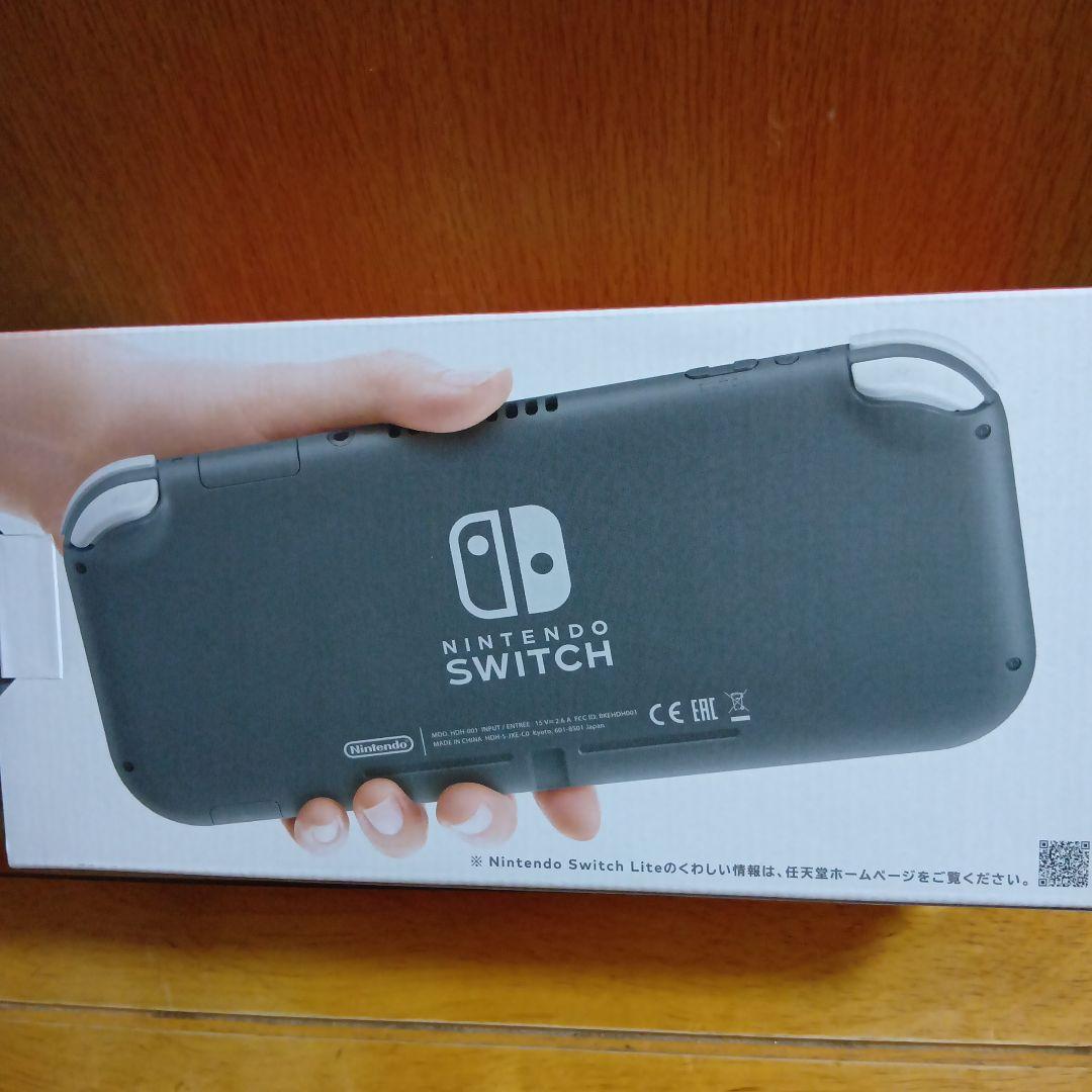 新品未使用！Nintendo Switch Lite グレー