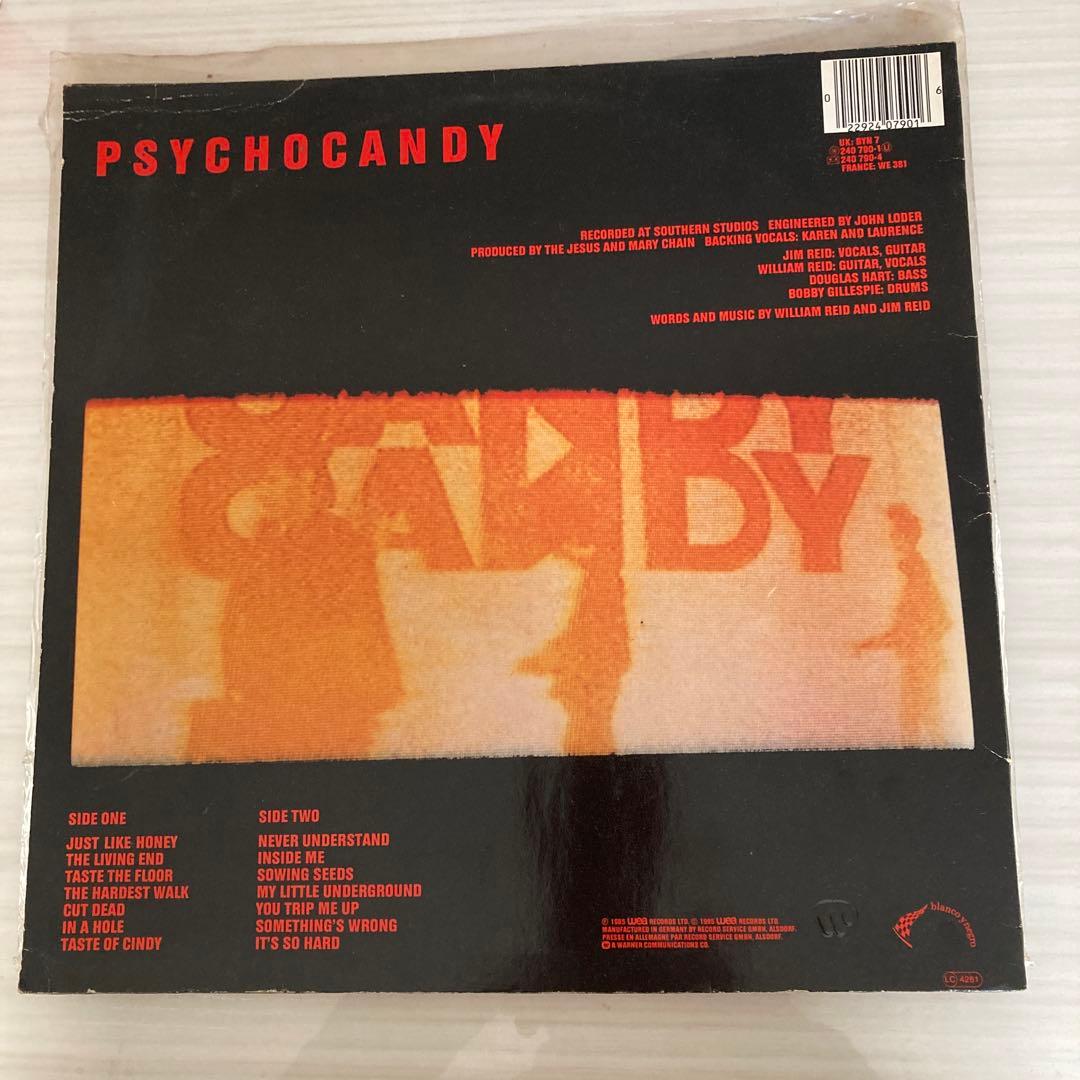 洋楽 THE JESUS AND MARY CHAIN PSYCHOCANDY LP