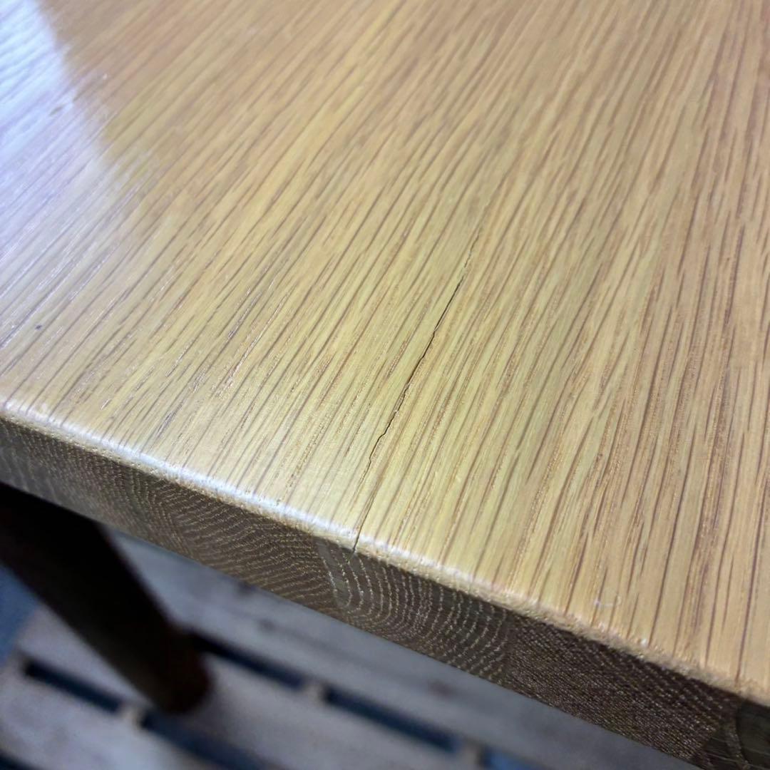 【送料込】無印良品　MUJI ダイニングテーブル　板と脚でできた木製テーブル