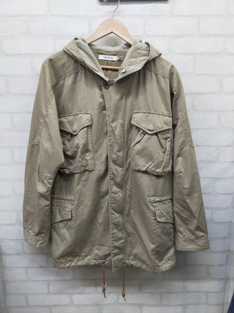 nonnative　HUNTER HOODED COAT C/L TWILL