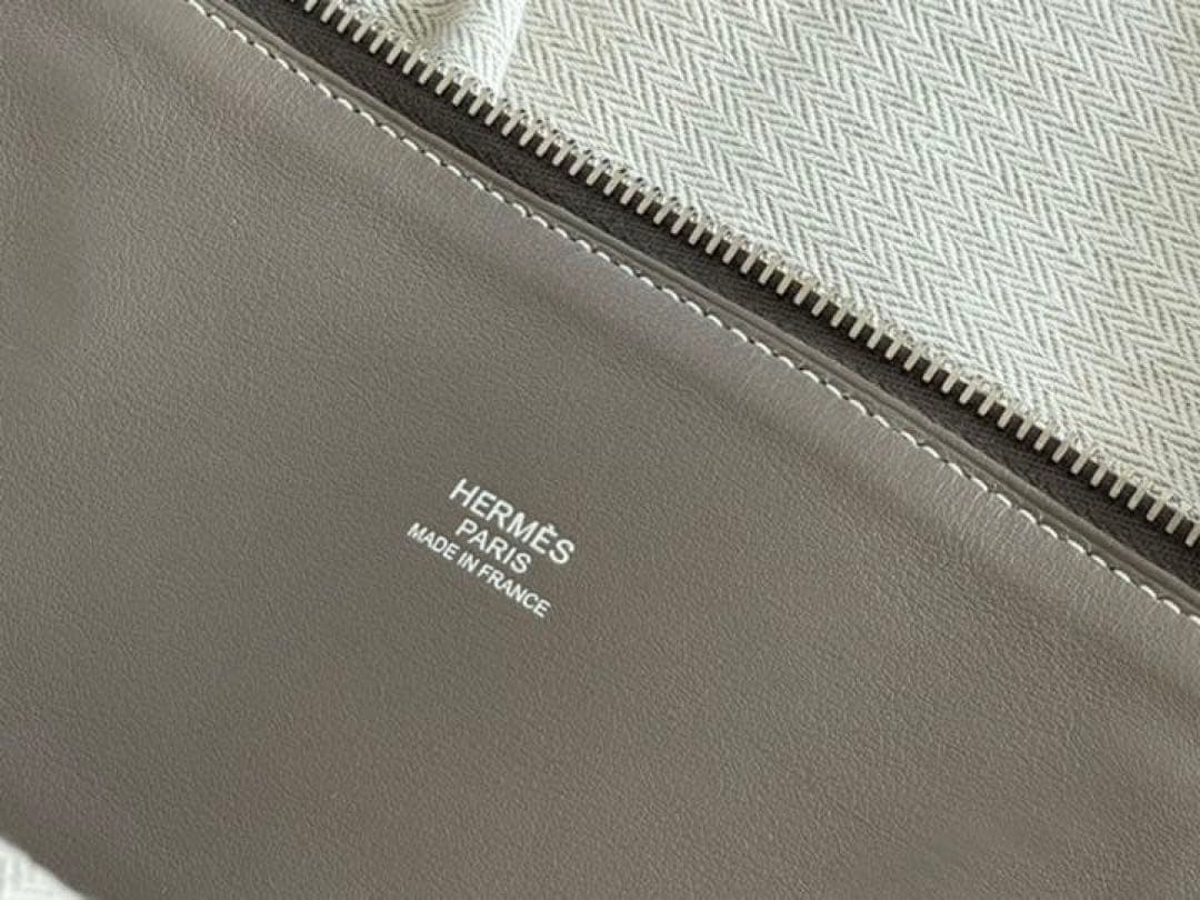 エルメスHERMES★ボリードリラックス35★エトゥープ　グリスーリ