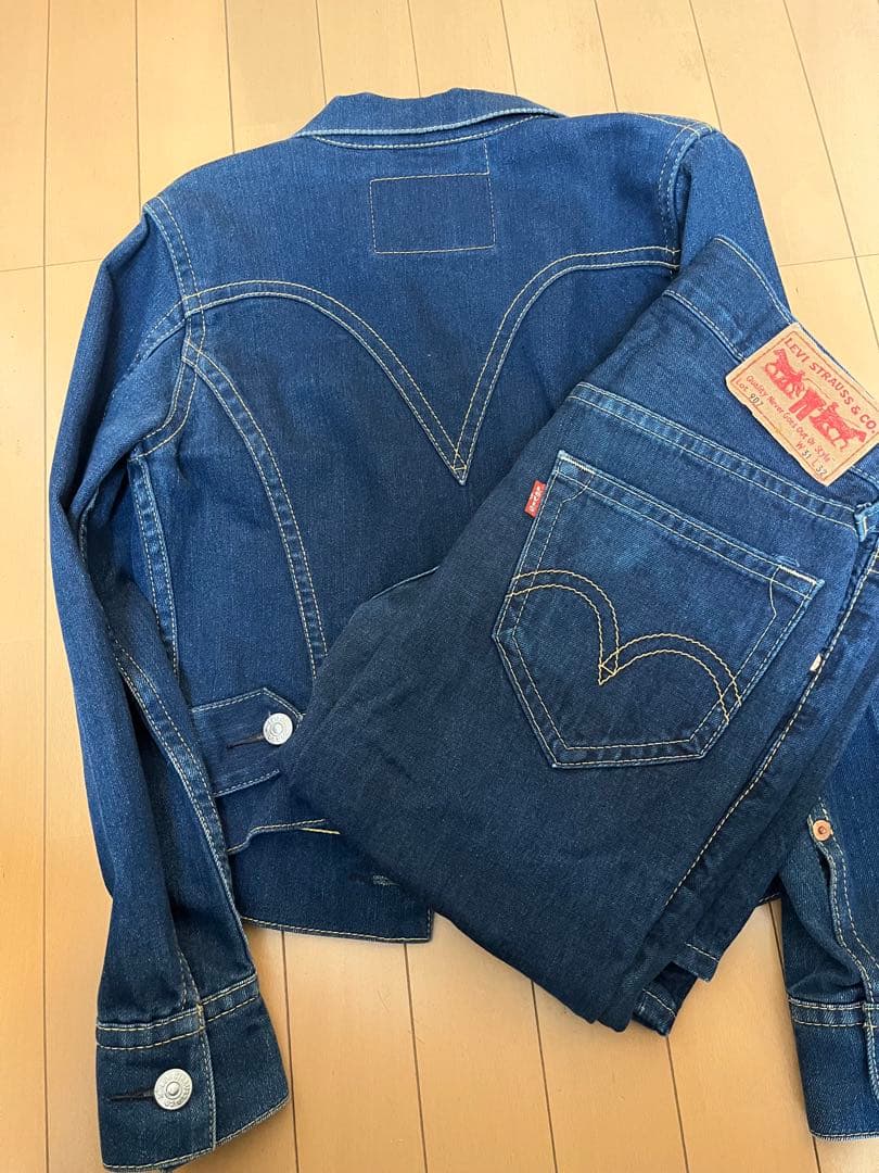 【名作】Levi's リーバイスTYPE１デニムセットアップ